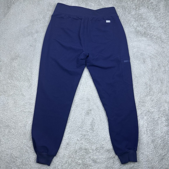 Figs Women Small Zamora Jogger Scrub Pants Navy Blue Medical Workwear W18SW2005P - Picture 13 of 13